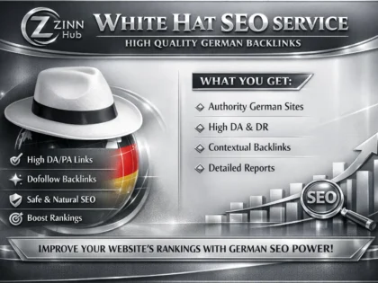 provide white hat seo service with high quality dofollow german backlinks