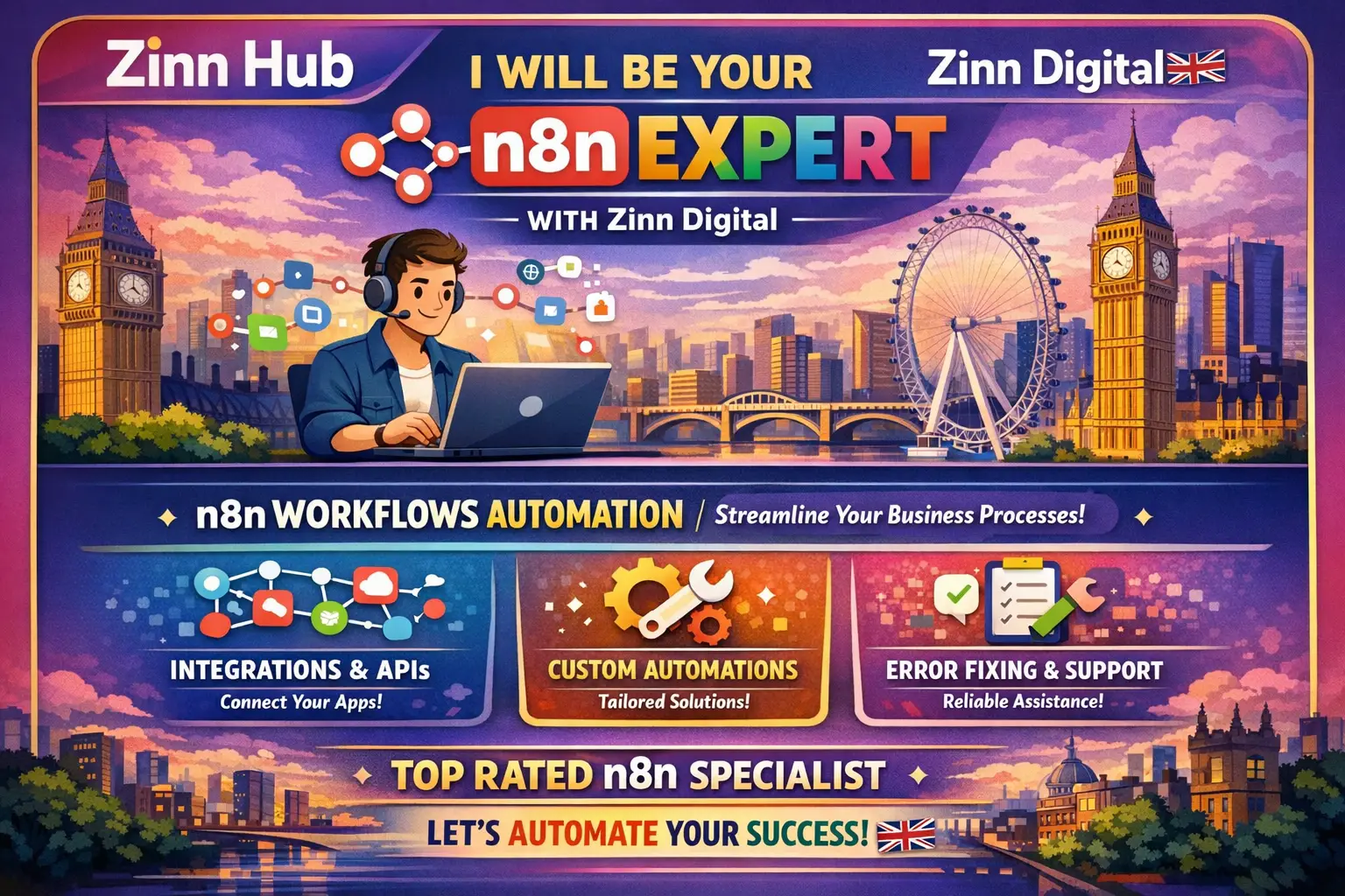 Be Your N8N Expert With Zinn Digital ™ 1 Be Your N8N Expert With Zinn Digital ™