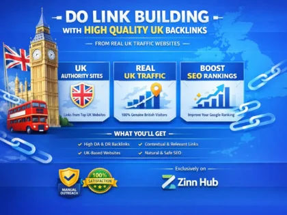 Do Link Building By Creating High Quality Uk Backlinks From Uk Traffic Websites