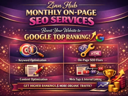 Do Monthly On Page Seo Services To Get Website Google Top Ranking
