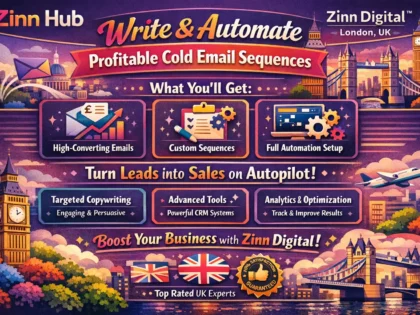 Write And Automate Profitable Cold Email Sequences With Zinn Digital ™