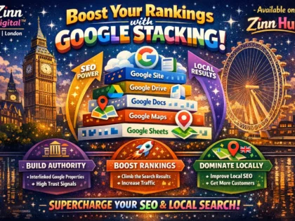 Boost rankings with Google stacking for SEO and local search optimisation
