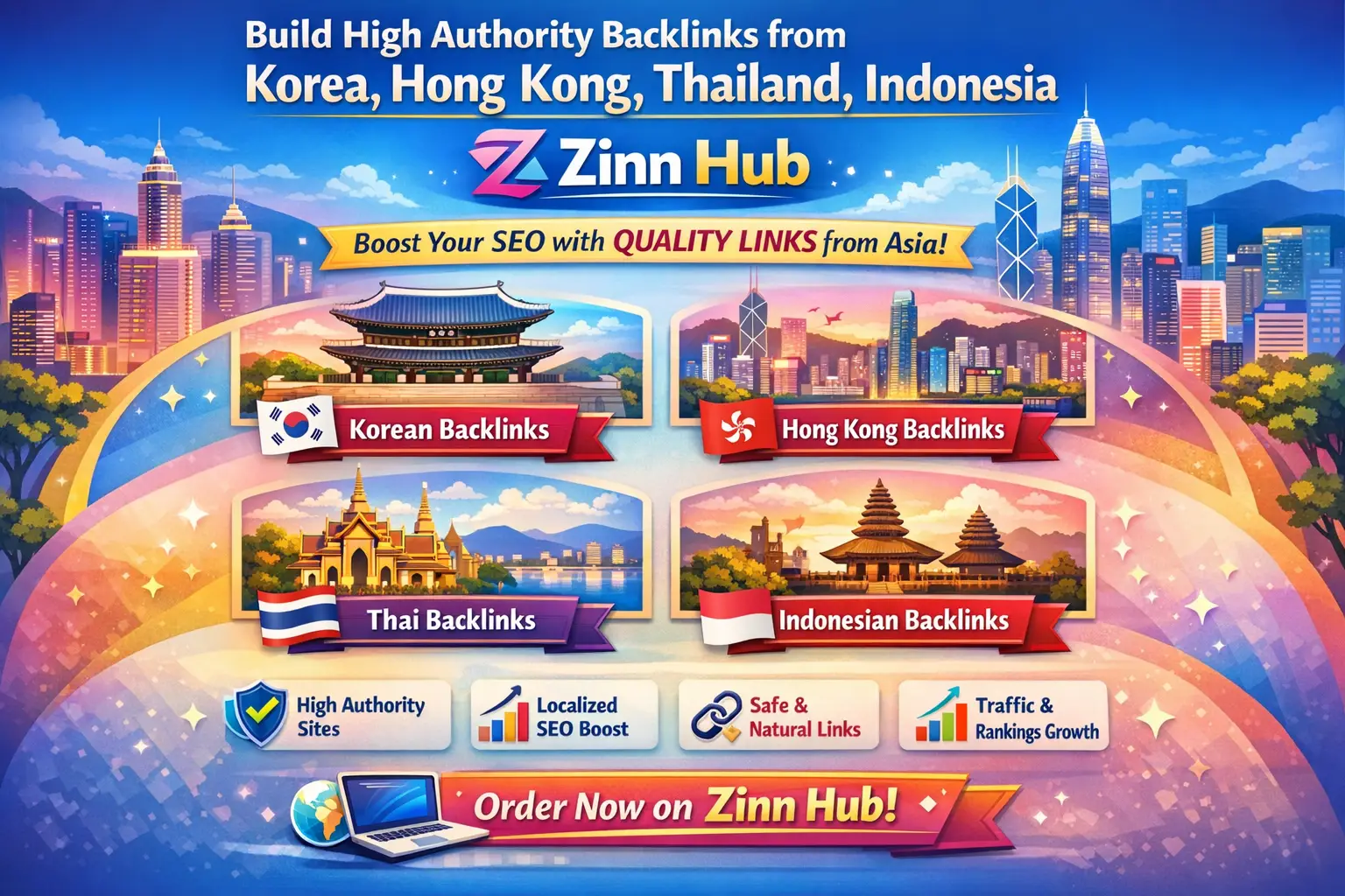 Build High Authority Backlinks From Korea, Hong Kong, Thailand, Indonesia 1 Build High Authority Backlinks From Korea