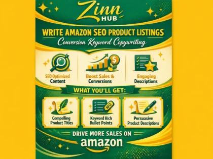 write amazon SEO product listing description