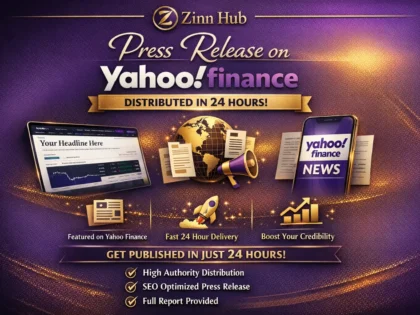 press release distribution on yahoo finance in 24 hours