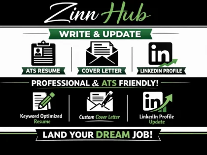 write and update ats resume and cover letter