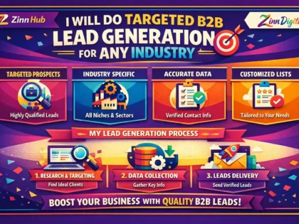Do Targeted B2B Lead Generation For Any Industry