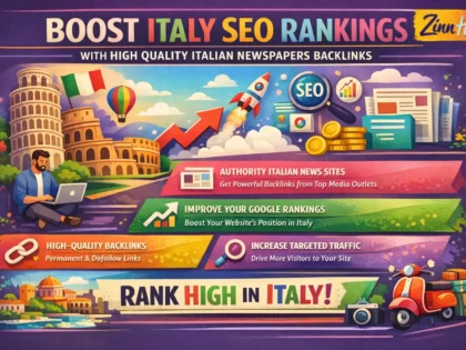 boost italy SEO rankings with high quality italian newspapers backlinks