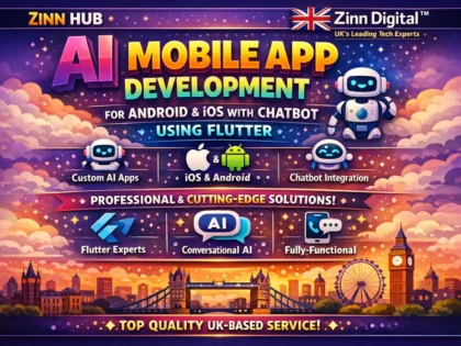 AI mobile app development for Android & iOS with chatbot using Flutter