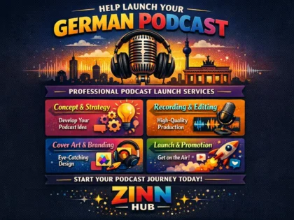 help launch your german podcast