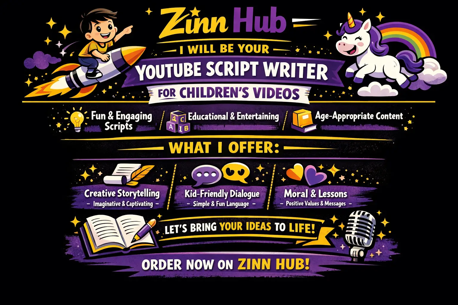 Be Your Youtube Video Script Writer Script Writing For Childrens Videos 1 Be Your Youtube Video Script Writer Script Writing For Childrens Videos
