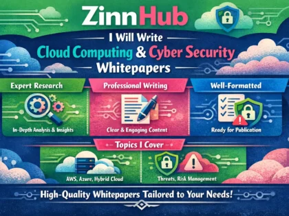 Write Cloud Computing And Cyber Security Whitepapers