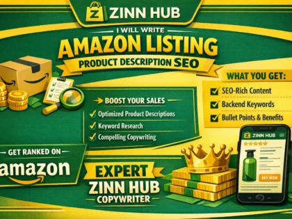 Write Amazon Listing Product Description Fba Seo