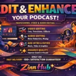 Podcast Editing Marketplace 23 Zinn Hub