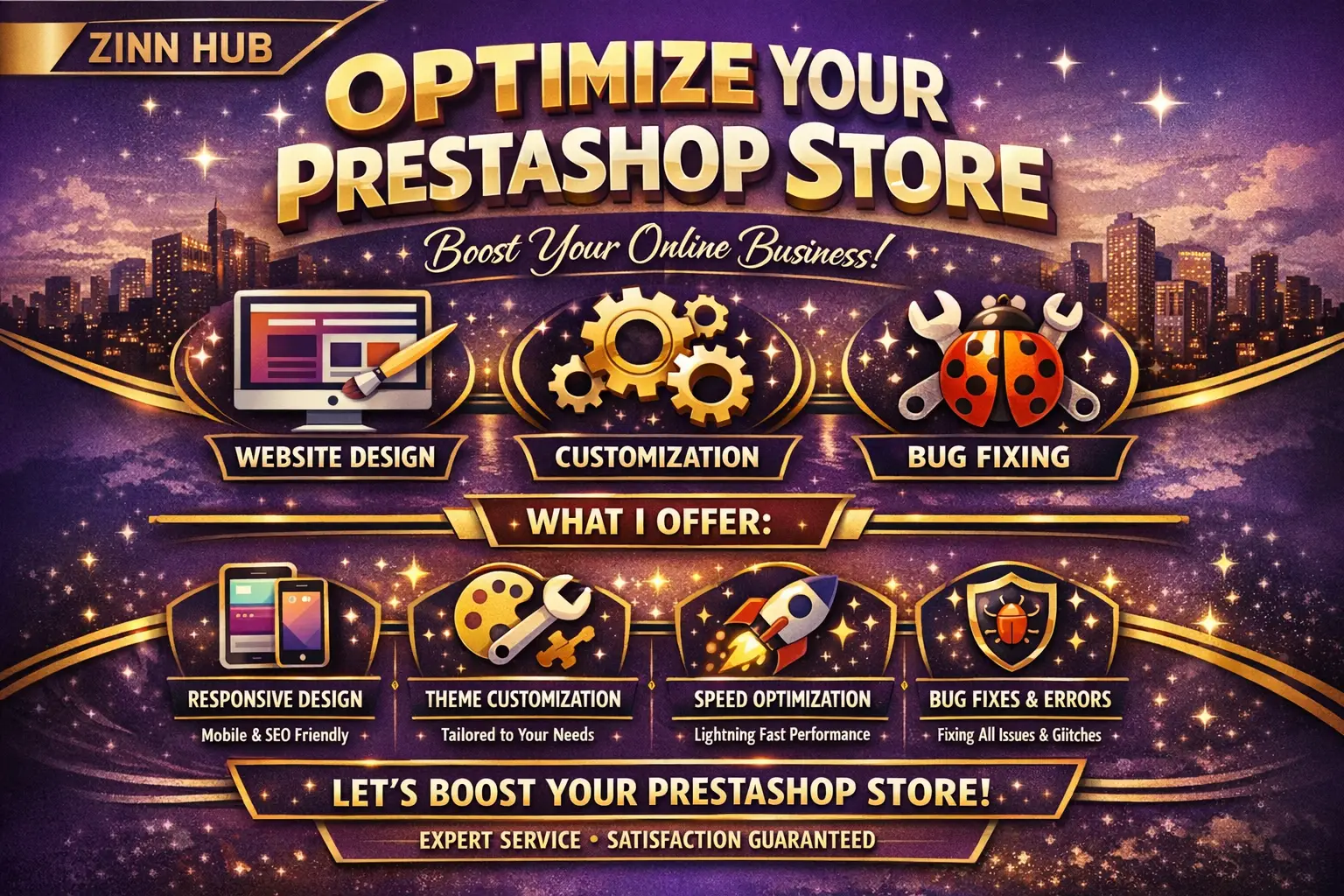 Optimize Your Prestashop Store, Website Design, Customization,Bug Fix 1 Optimize Your Prestashop Store