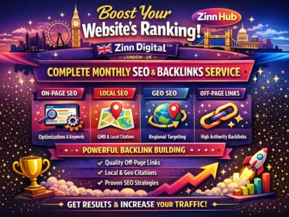 Complete monthly website SEO