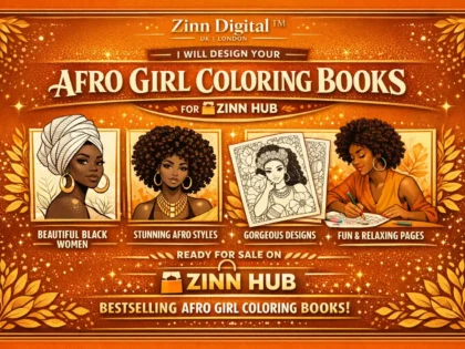 design black woman coloring book afro girl coloring book