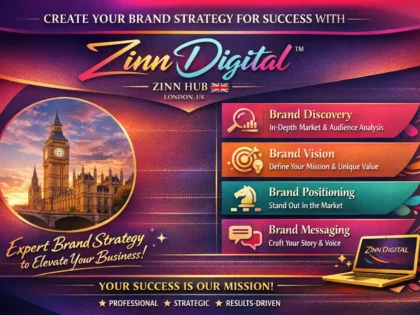 Create Your Brand Strategy For Success With Zinn Digital ™