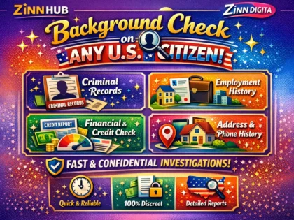 conduct a background check on any US citizen