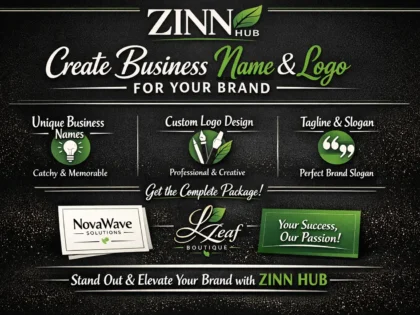 Create Business Name And Logo For Business And Brand With Slogan 2 Create Business Name And Logo For Business And Brand With Slogan