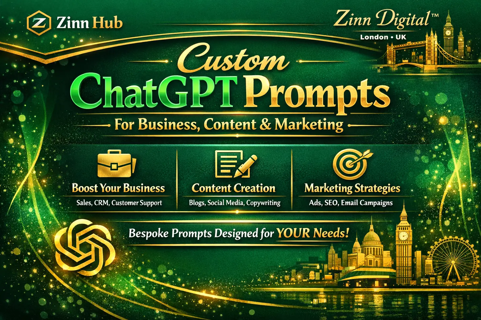 Create Custom Chatgpt Prompts For Business, Content, Or Marketing 1 Create Custom Chatgpt Prompts For Business