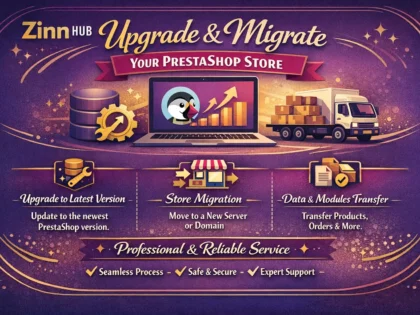 Upgrade And Migrate Prestashop Store