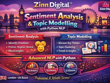 Perform sentiment analysis and topic modelling using Python NLP