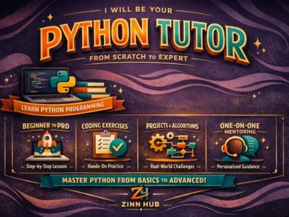 Be Your Programming Python Tutor From Scratch To Expert 2 Be Your Programming Python Tutor From Scratch To Expert