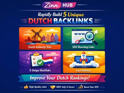 rapidly build 5 unique dutch backlinks