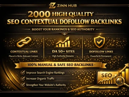 2000 high quality seo contextual dofollow backlinks