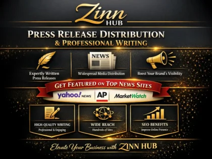 provide press release distribution with professional writing