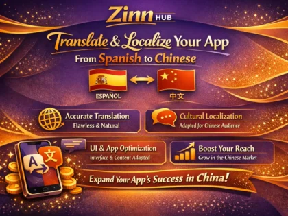 translate and localize your app to chinese from spanish