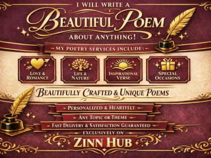 write a quality poem about anything