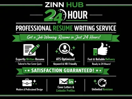 Deliver A 24 Hour Professional Resume Writing Service