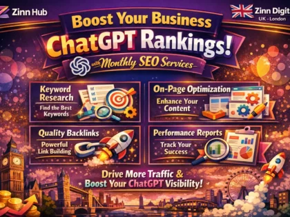 Boost Your Business ChatGPT Rankings with Monthly SEO Services