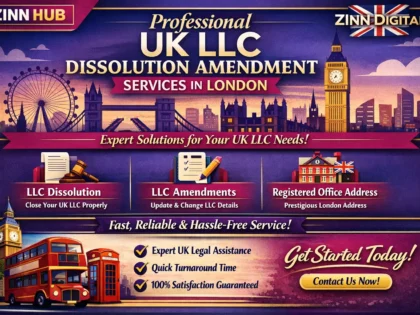 Professional UK LLC Dissolution & Amendment Services in London