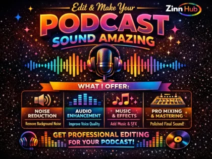 Edit And Make Your Podcast Sound Amazing
