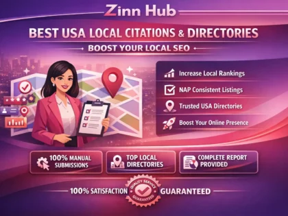 create best USA local citations and directories  local SEO