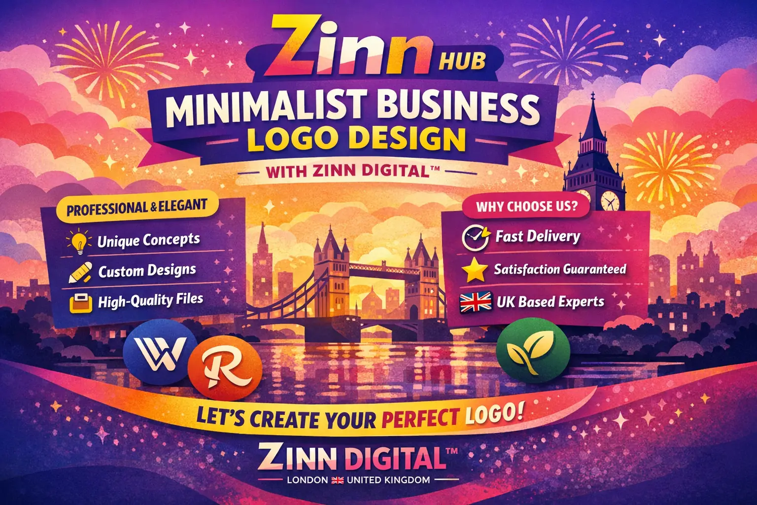 Create Minimalist Business Logo Design With Zinn Digital ™ 1 Create Minimalist Business Logo Design With Zinn Digital ™