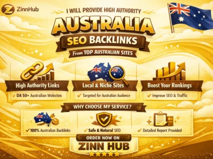 provide high authority australia seo backlinks from top australian sites