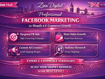 Professional Facebook Marketing For Shopify Ads And E-Commerce Growth