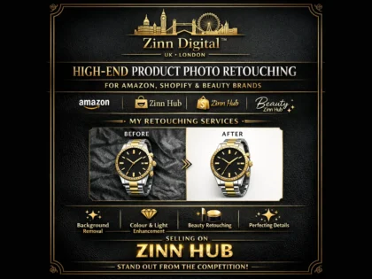 do high end product photo retouching for amazon, shopify, and beauty brands