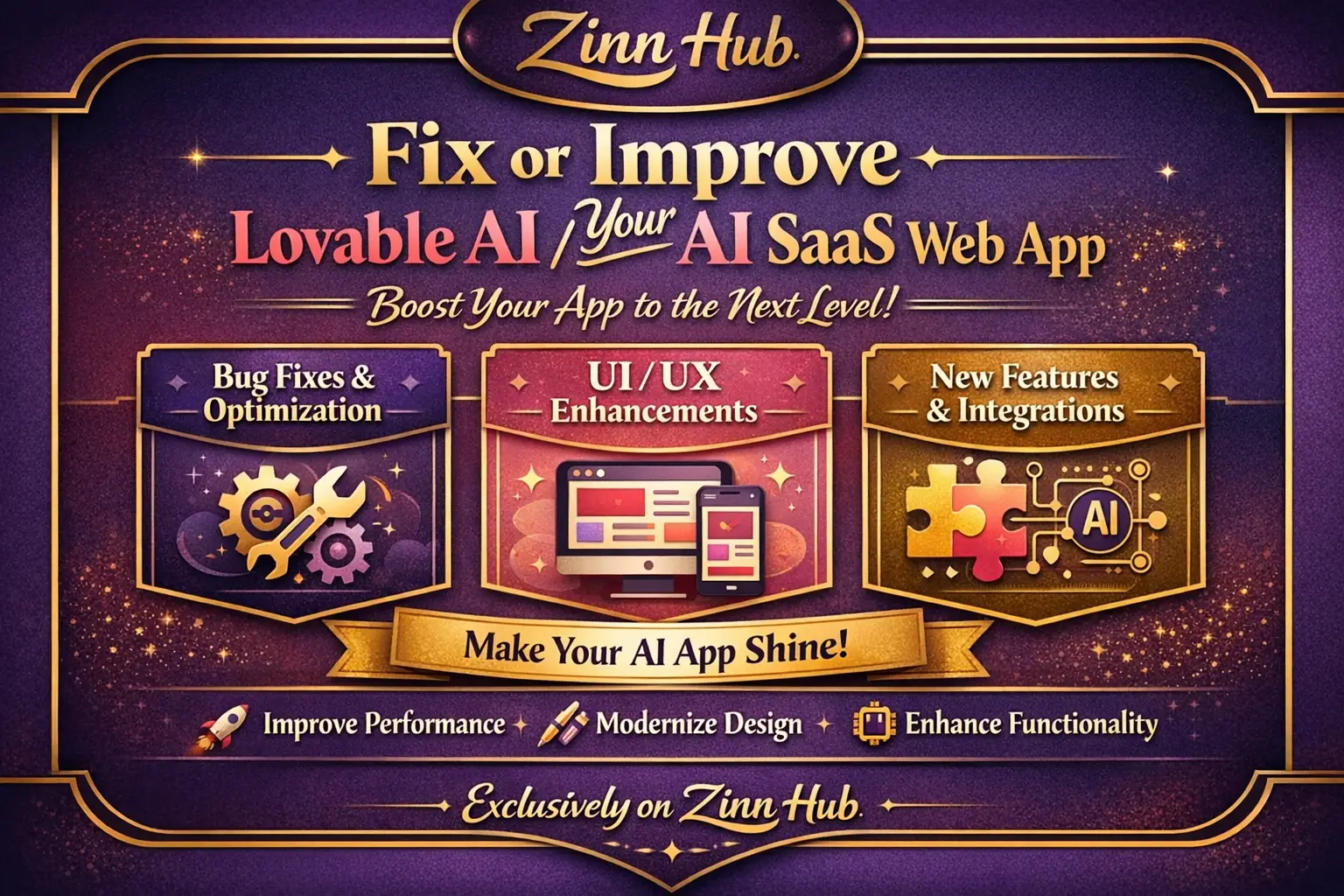Fix Or Improve Your Lovable Ai Or Ai Saas Web App 1 Fix Or Improve Your Lovable Ai Or Ai Saas Web App