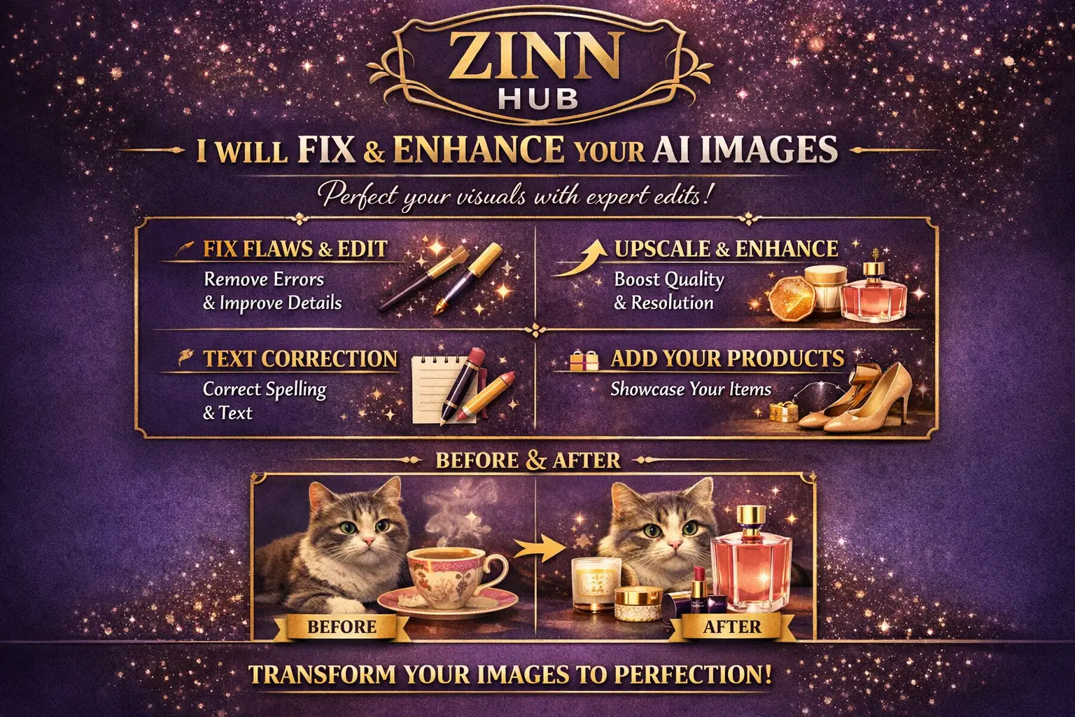 Fix Flaws, Edit, Upscale, And Text Correct Your Ai Images, And Add Your Products 1 Fix Flaws