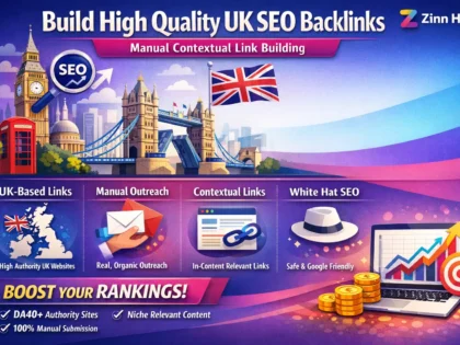build high quality UK SEO backlinks with manual contextual link building