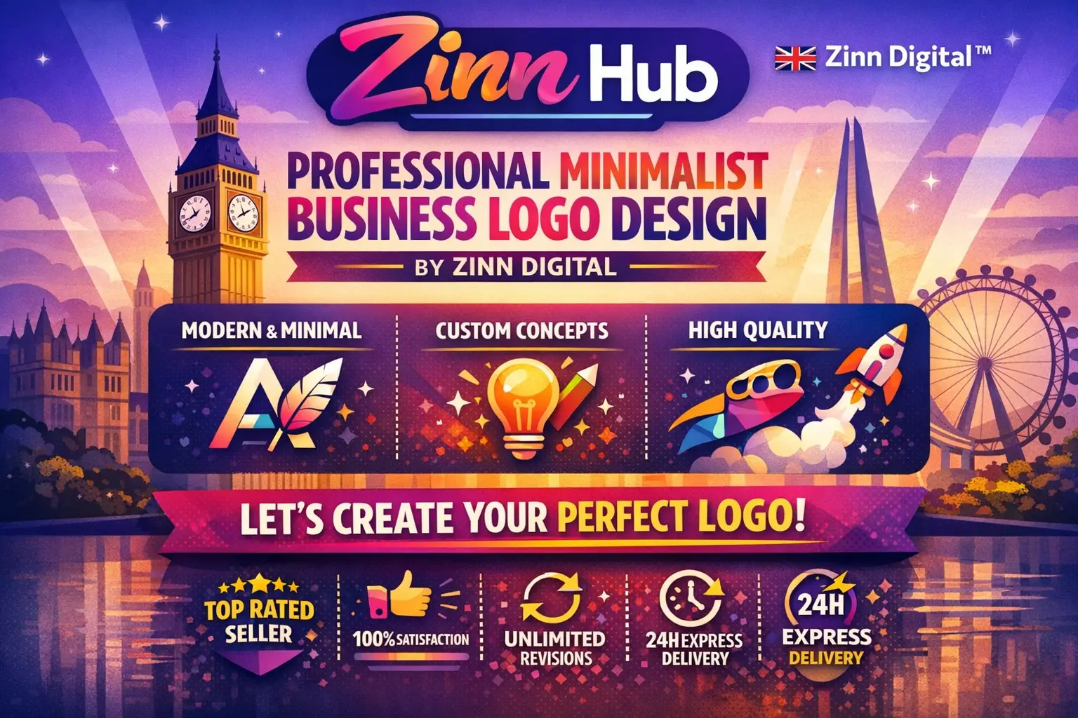 Design A Professional Minimalist Modern Business Logo With Zinn Digital ™ 1 Design A Professional Minimalist Modern Business Logo With Zinn Digital ™