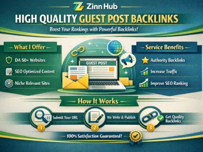 do high quality guest post backlinks