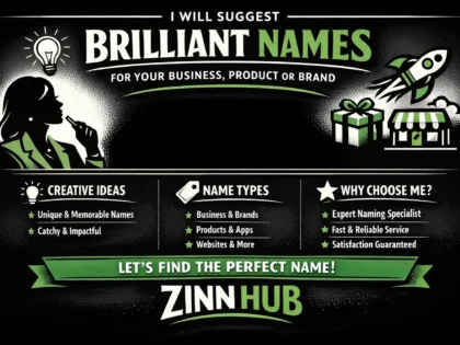 suggest brilliant names for your business