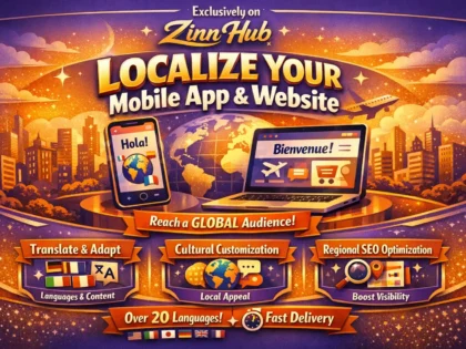 localize your mobile app and website