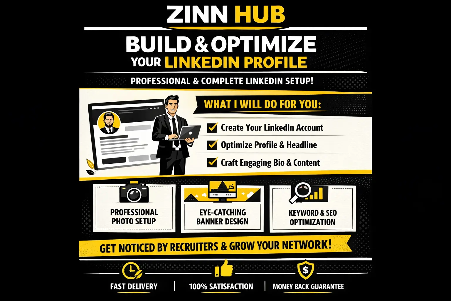 Completely Build Your Linkedin Account And Optimize The Profile 1 Completely Build Your Linkedin Account And Optimize The Profile